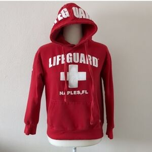 Iconic Officially Licensed Lifeguard Hooded Sweatshirt Size S